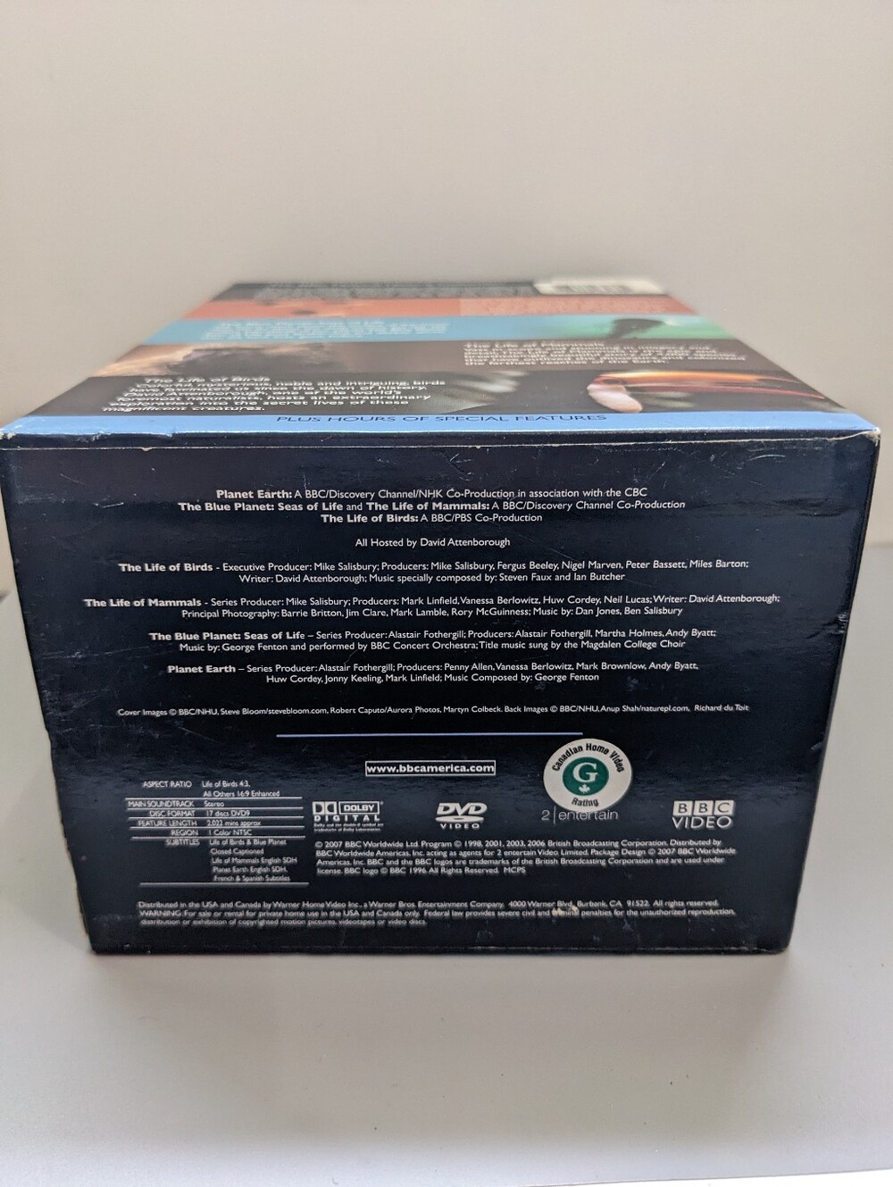 BBC Natural History Collection Planet Earth Blue Planet 17 Disc DVD Set - Picture 5 of 5